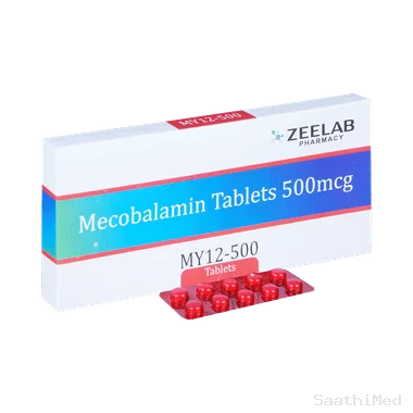 my12 500 tablet - Methylcobalamin (500mcg) medicine