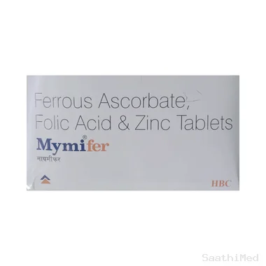 mymifer tablet Allopathy (Ferrous Ascorbate (100mg)) - Uses in Hindi, Side Effects, Substitutes & Price in India