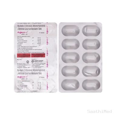 myovum-m tablet Allopathy (Myo-Inositol (550mg)) - Uses in Hindi, Side Effects, Substitutes & Price in India