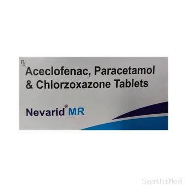 nevarid mr tablet Allopathy (Aceclofenac (100mg)) - Uses in Hindi, Side Effects, Substitutes & Price in India