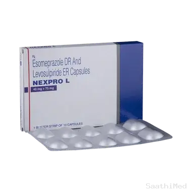 nexpro l capsule er Allopathy (Levosulpiride (75mg)) - Uses in Hindi, Side Effects, Substitutes & Price in India
