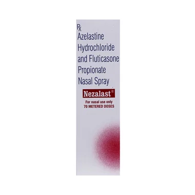 nezalast nasal spray Allopathy (Fluticasone Propionate (50mcg)) - Uses in Hindi, Side Effects, Substitutes & Price in India