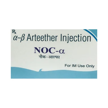 noc-alpha injection Allopathy (Alpha-Beta Arteether (75mg/ml)) - Uses in Hindi, Side Effects, Substitutes & Price in India
