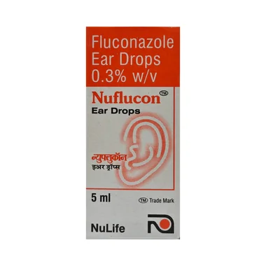nuflucon ear drop Allopathy (Fluconazole (0.3% w/v)) - Uses in Hindi, Side Effects, Substitutes & Price in India