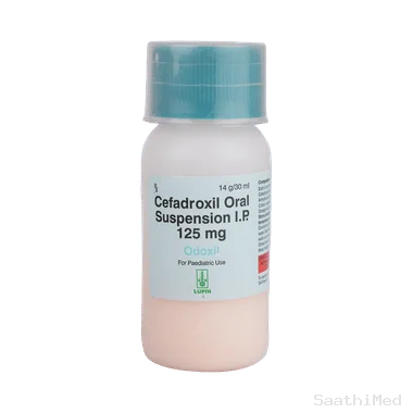 odoxil 125mg suspension Allopathy (Cefadroxil (125mg)) - Uses in Hindi, Side Effects, Substitutes & Price in India