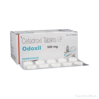 odoxil 500mg tablet Allopathy (Cefadroxil (500mg)) - Uses in Hindi, Side Effects, Substitutes & Price in India