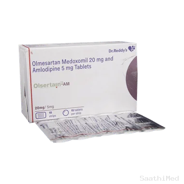 olsertain-am tablet Allopathy (Olmesartan Medoxomil (20mg)) - Uses in Hindi, Side Effects, Substitutes & Price in India