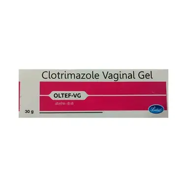 oltef-vg vaginal gel Allopathy (Clotrimazole (2% w/w)) - Uses in Hindi, Side Effects, Substitutes & Price in India