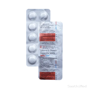 omcef 100mg/100mg tablet dt Allopathy (Cefixime (100mg)) - Uses in Hindi, Side Effects, Substitutes & Price in India