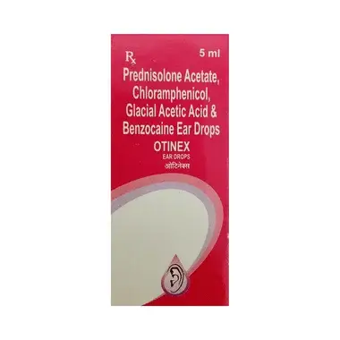 otinex ear drop Allopathy (Chloramphenicol (5% w/v)) - Uses in Hindi, Side Effects, Substitutes & Price in India