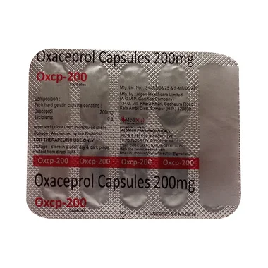 oxcp 200 capsule Allopathy (Oxaceprol (200mg)) - Uses in Hindi, Side Effects, Substitutes & Price in India