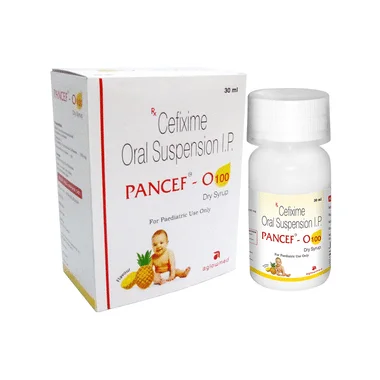 pancef-o 100 dry syrup pineapple Allopathy (Cefixime (100mg/5ml)) - Uses in Hindi, Side Effects, Substitutes & Price in India