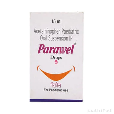 parawel drop Allopathy (Paracetamol (100mg/ml)) - Uses in Hindi, Side Effects, Substitutes & Price in India
