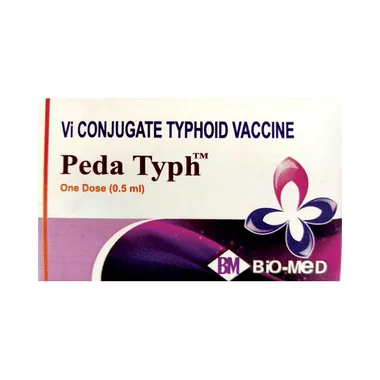 peda typh vaccine Allopathy (Salmonella Typhi Vaccine (5mcg)) - Uses in Hindi, Side Effects, Substitutes & Price in India