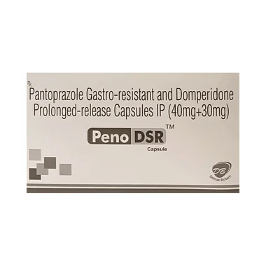 peno-dsr capsule Allopathy (Domperidone (30mg)) - Uses in Hindi, Side Effects, Substitutes & Price in India