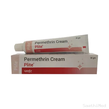 plite cream Allopathy (Permethrin (5% w/w)) - Uses in Hindi, Side Effects, Substitutes & Price in India
