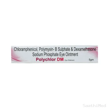 polychlor dm eye ointment Allopathy (Chloramphenicol (10mg)) - Uses in Hindi, Side Effects, Substitutes & Price in India