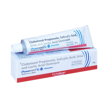 powercort-s 3% ointment Allopathy (Clobetasol (0.05% w/w)) - Uses in Hindi, Side Effects, Substitutes & Price in India