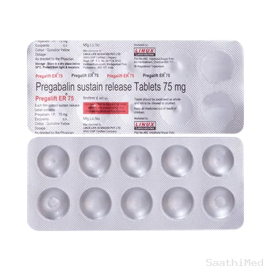 pregalift 75mg tablet er Allopathy (Pregabalin (75mg)) - Uses in Hindi, Side Effects, Substitutes & Price in India