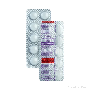 pregalin sr 150 tablet Allopathy (Pregabalin (150mg)) - Uses in Hindi, Side Effects, Substitutes & Price in India