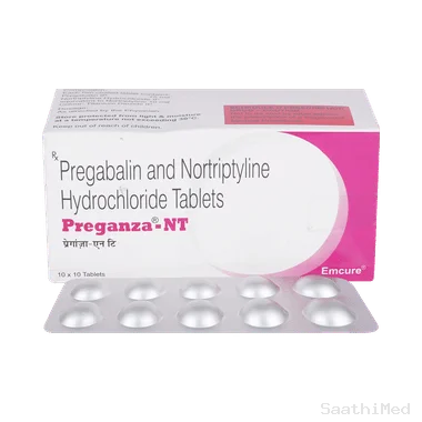preganza nt tablet Allopathy (Pregabalin (75mg)) - Uses in Hindi, Side Effects, Substitutes & Price in India