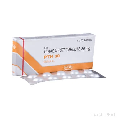 pth 30 tablet Allopathy (Cinacalcet (30mg)) - Uses in Hindi, Side Effects, Substitutes & Price in India