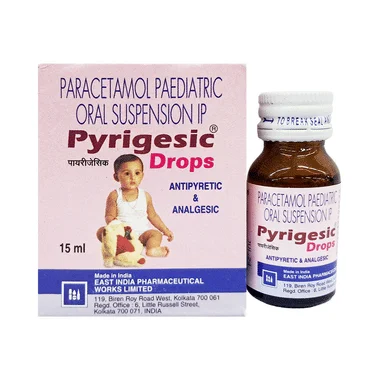 pyrigesic drop Allopathy (Paracetamol (100mg/ml)) - Uses in Hindi, Side Effects, Substitutes & Price in India