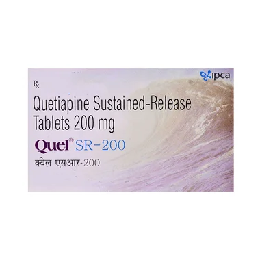 quel sr 200 tablet Allopathy (Quetiapine (200mg)) - Uses in Hindi, Side Effects, Substitutes & Price in India