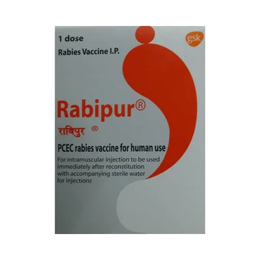 rabipur vaccine Allopathy (Rabies vaccine, Human (2.5IU)) - Uses in Hindi, Side Effects, Substitutes & Price in India