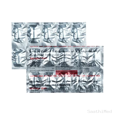 rafron dsr capsule Allopathy (Domperidone (30mg)) - Uses in Hindi, Side Effects, Substitutes & Price in India