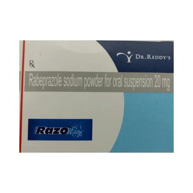 razo easy sachet Allopathy (Rabeprazole (20mg)) - Uses in Hindi, Side Effects, Substitutes & Price in India