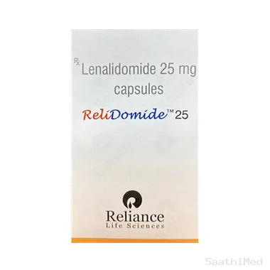 Relidomide 25 Capsule Allopathy (Lenalidomide (25mg)) - Uses in Hindi, Side Effects, Substitutes & Price in India