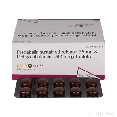 revlin m tablet sr Allopathy (Methylcobalamin (1500mcg)) - Uses in Hindi, Side Effects, Substitutes & Price in India