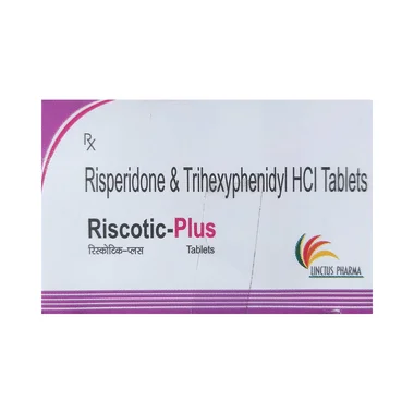 riscotic-plus tablet Allopathy (Risperidone (3mg)) - Uses in Hindi, Side Effects, Substitutes & Price in India