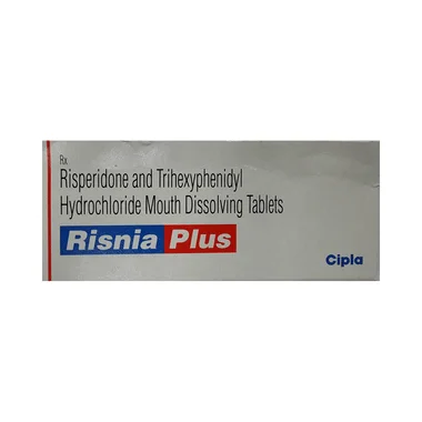 risnia plus tablet md Allopathy (Risperidone (3mg)) - Uses in Hindi, Side Effects, Substitutes & Price in India
