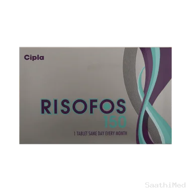 risofos 150 tablet Allopathy (Risedronate (150mg)) - Uses in Hindi, Side Effects, Substitutes & Price in India
