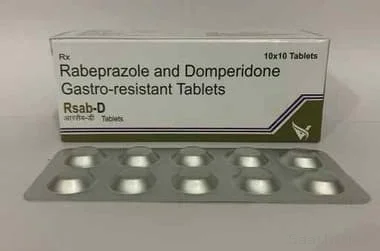 Rsab-D Tablet Allopathy (Domperidone (10mg)) - Uses in Hindi, Side Effects, Substitutes & Price in India