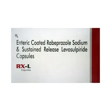 rx l 75mg/20mg capsule sr Allopathy (Levosulpiride (75mg)) - Uses in Hindi, Side Effects, Substitutes & Price in India