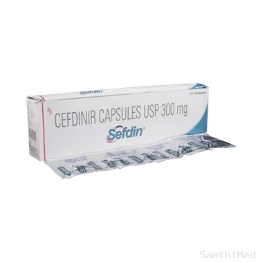 sefdin capsule Allopathy (Cefdinir (300mg)) - Uses in Hindi, Side Effects, Substitutes & Price in India