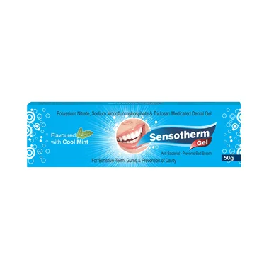 sensotherm gel Allopathy (Potassium Nitrate (5% w/w)) - Uses in Hindi, Side Effects, Substitutes & Price in India