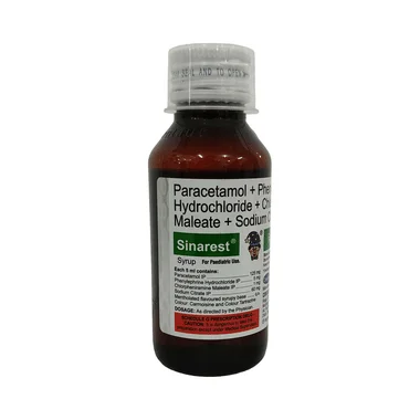 sinarest syrup Allopathy (Chlorpheniramine Maleate (1mg)) - Uses in Hindi, Side Effects, Substitutes & Price in India