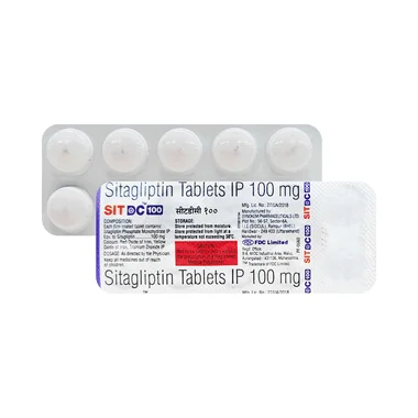 sitdc 100mg tablet - Sitagliptin (100mg) medicine