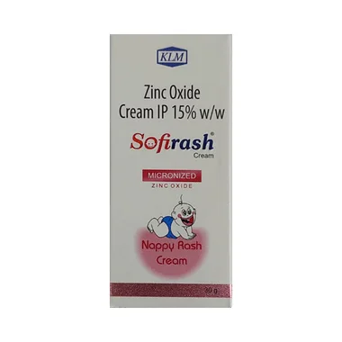 sofirash cream Allopathy (Zinc Oxide (15% w/w)) - Uses in Hindi, Side Effects, Substitutes & Price in India