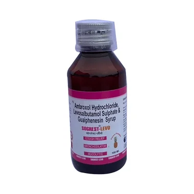 Sogrest-Levo Syrup Pineapple Allopathy (Ambroxol (30mg/5ml)) - Uses in Hindi, Side Effects, Substitutes & Price in India
