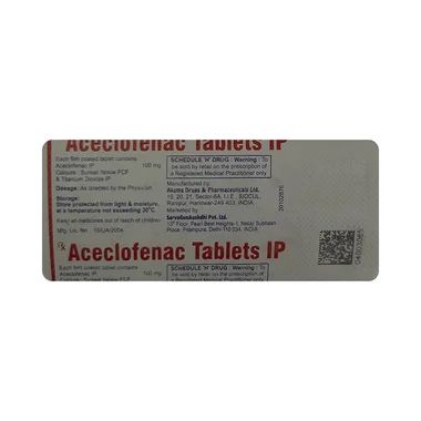 stayhappi aceclofenac 100mg tablet Allopathy (Aceclofenac (100mg)) - Uses in Hindi, Side Effects, Substitutes & Price in India