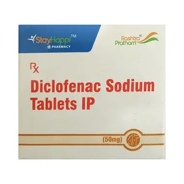 stayhappi diclofenac 50mg tablet Allopathy (Diclofenac (50mg)) - Uses in Hindi, Side Effects, Substitutes & Price in India