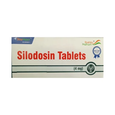 stayhappi silodosin 4mg tablet Allopathy (Silodosin (4mg)) - Uses in Hindi, Side Effects, Substitutes & Price in India