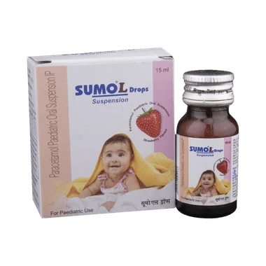 sumo l drops Allopathy (Paracetamol (100mg/ml)) - Uses in Hindi, Side Effects, Substitutes & Price in India