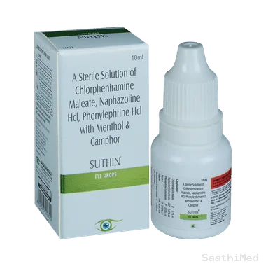 suthin eye drop Allopathy (Chlorpheniramine Maleate (0.1% w/v)) - Uses in Hindi, Side Effects, Substitutes & Price in India