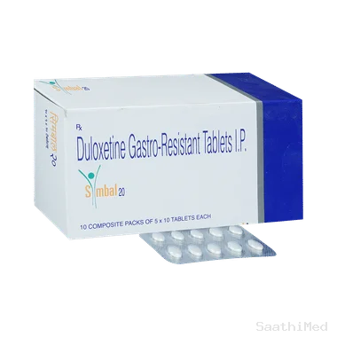 symbal 20 tablet Allopathy (Duloxetine (20mg)) - Uses in Hindi, Side Effects, Substitutes & Price in India